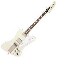 Epiphone 1963 Firebird V Maestro Vibrola Reissue Polaris White