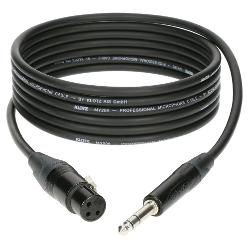 KLOTZ ALPA015 CABLE 2 RCA/2 RCA COUDÉ - 1.5M