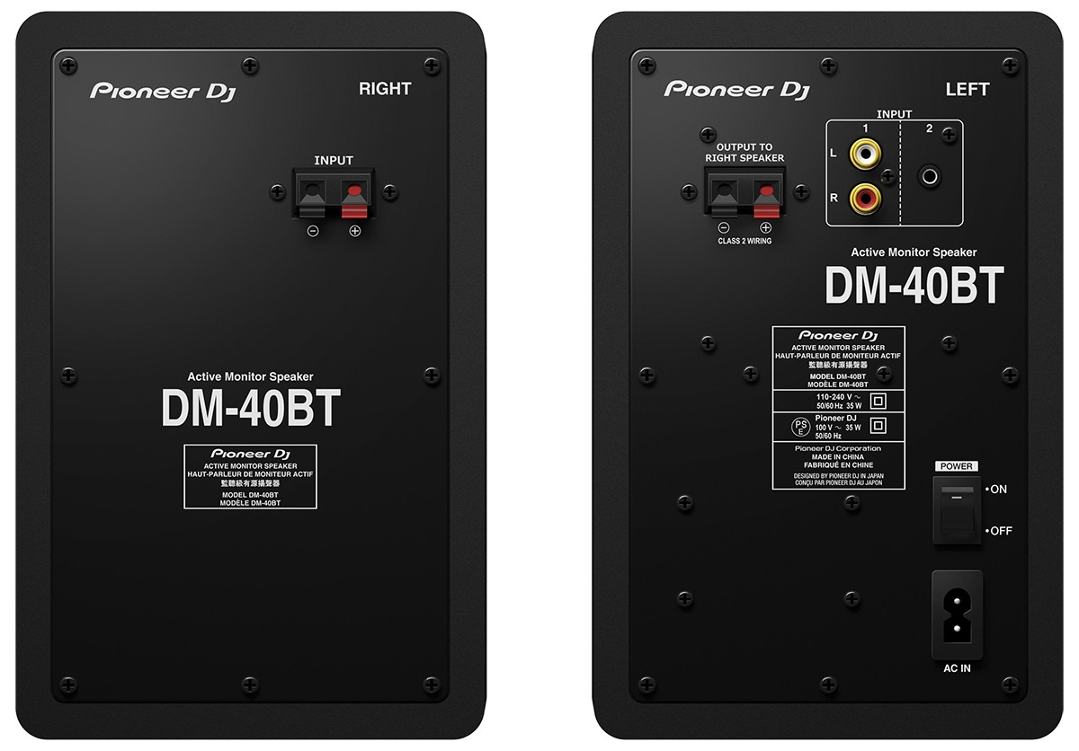 Pioneer DM-40BT enceinte de monitoring active Bluetooth (la