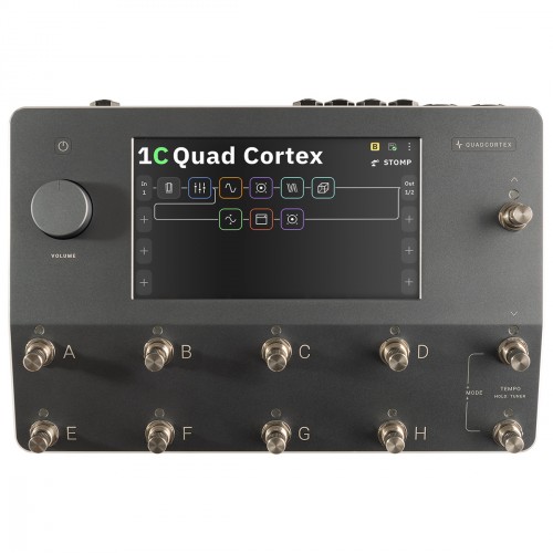 NEURAL DSP BUNDLE QUAD CORTEX + GIG CASE - Préampli