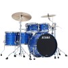 Photo Tama WBS52RZS-LOR - Starclassic Walnut/Birch Lacquer Ocean Blue Ripple