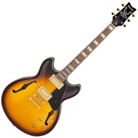 Ibanez JSM10EM John Scofield Signature Two-Tone Burst