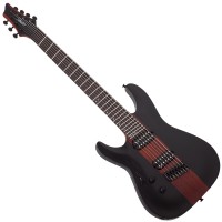 Schecter C-7 Multiscale Rob Scallon LH Satin Dark Roast