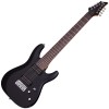 Photo Schecter C-8 Deluxe Satin Black