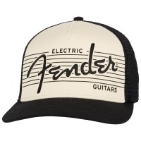 Fender Casquette Electric Black/Cream