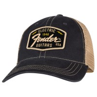 Fender Casquette Transition Logo Black/Stone