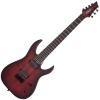 Photo Schecter Sunset-7 Extreme Scarlet Burst