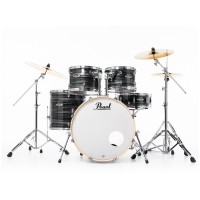 Pearl Export Rock 22" Graphite Silver Twist 5 Fts