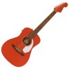 Photo Fender Malibu Player Feista Red