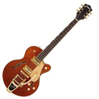 Gretsch guitars Electromatic LTD Flame Okoume Broadkaster Jr Roundup Orange