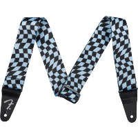 Fender Sangle Wavy Checkerboard Blue