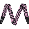 Photo Fender Sangle Wavy Checkerboard Pink