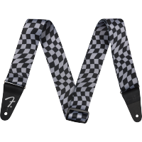 Fender Sangle Wavy Checkerboard Gray