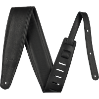 Fender Sangle 3.5" Premium Leather Black