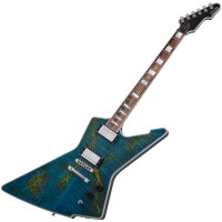 Schecter E-1 Electro-Resin Transparent Blue